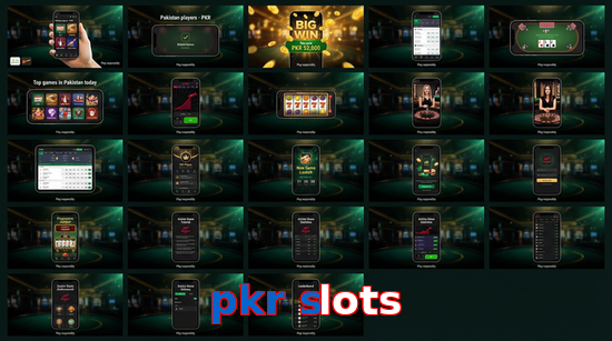 Main screen of Pkr Slots bet page for PK players