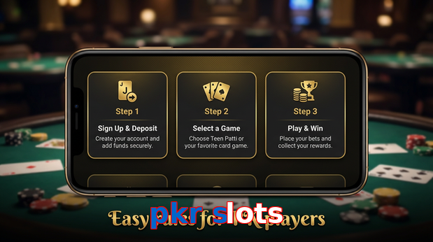 Game list for Pkr Slots game section